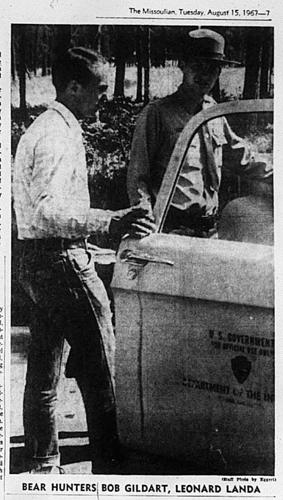 Night of the Grizzlies newspaper clip